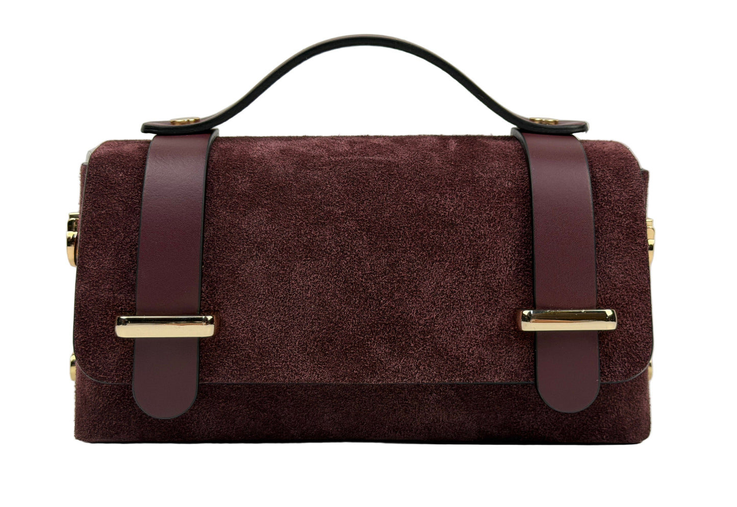 Borsa Mini a spalla - Bordeaux in borsa a spalla - EmilyHu LOVE