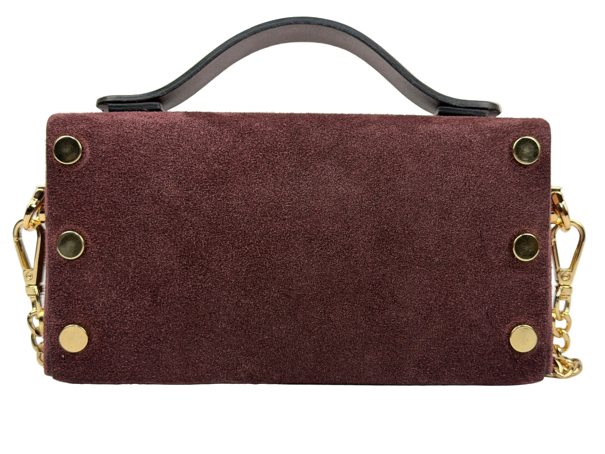 Borsa Mini a spalla - Bordeaux in borsa a spalla - EmilyHu LOVE