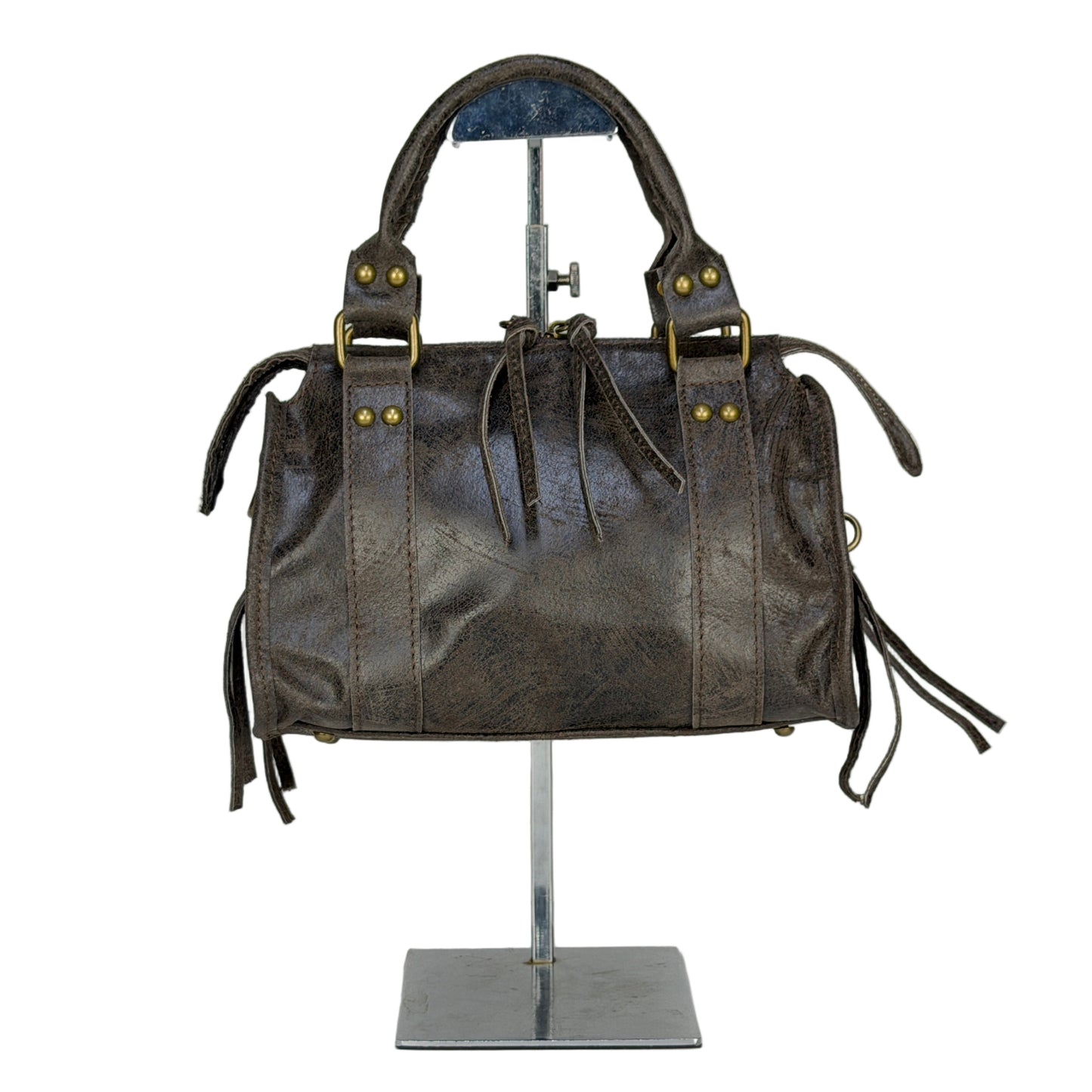 City bag mini - Marrone scuro in borsa a mano - EmilyHu LOVE