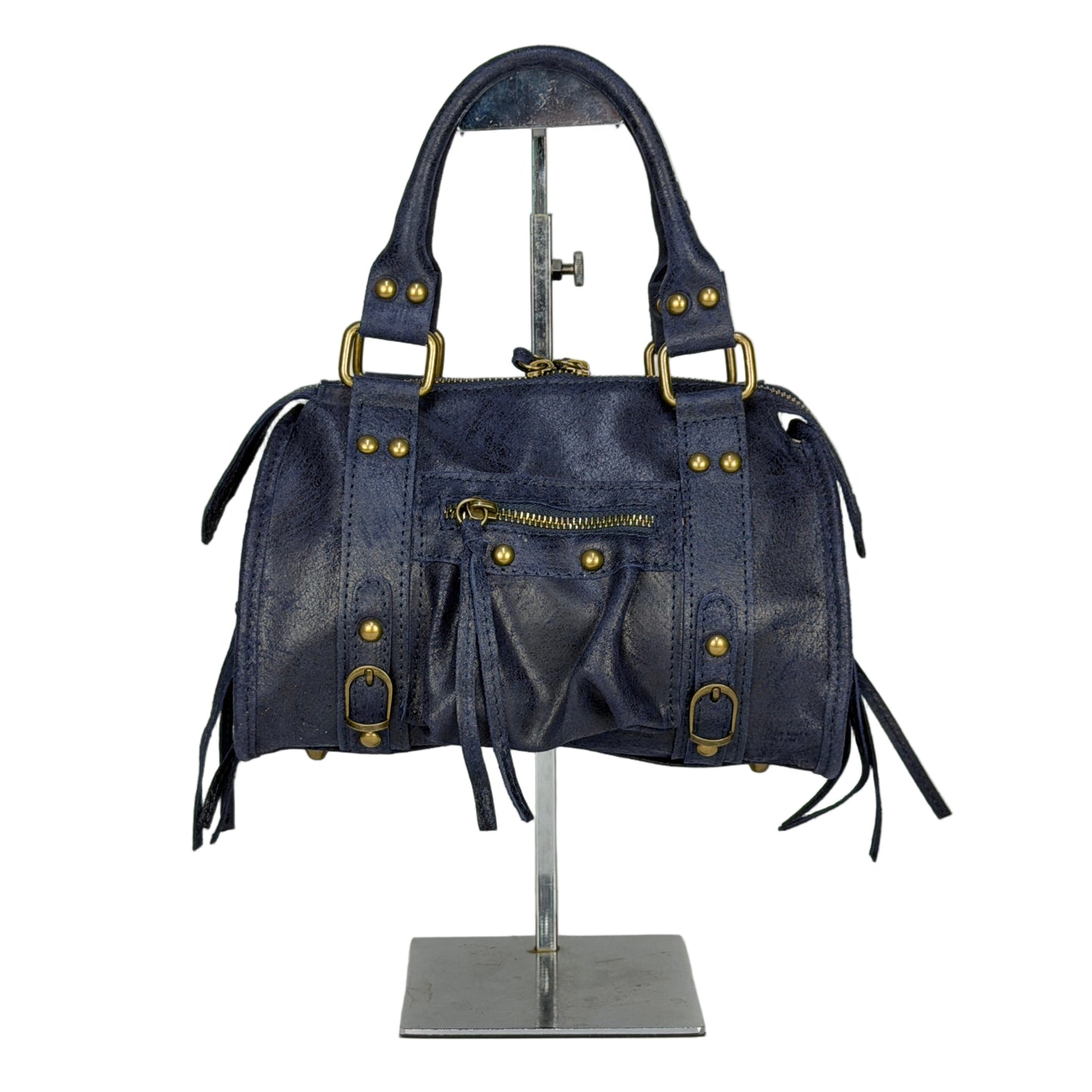 City bag mini - Blu in borsa a mano - EmilyHu LOVE