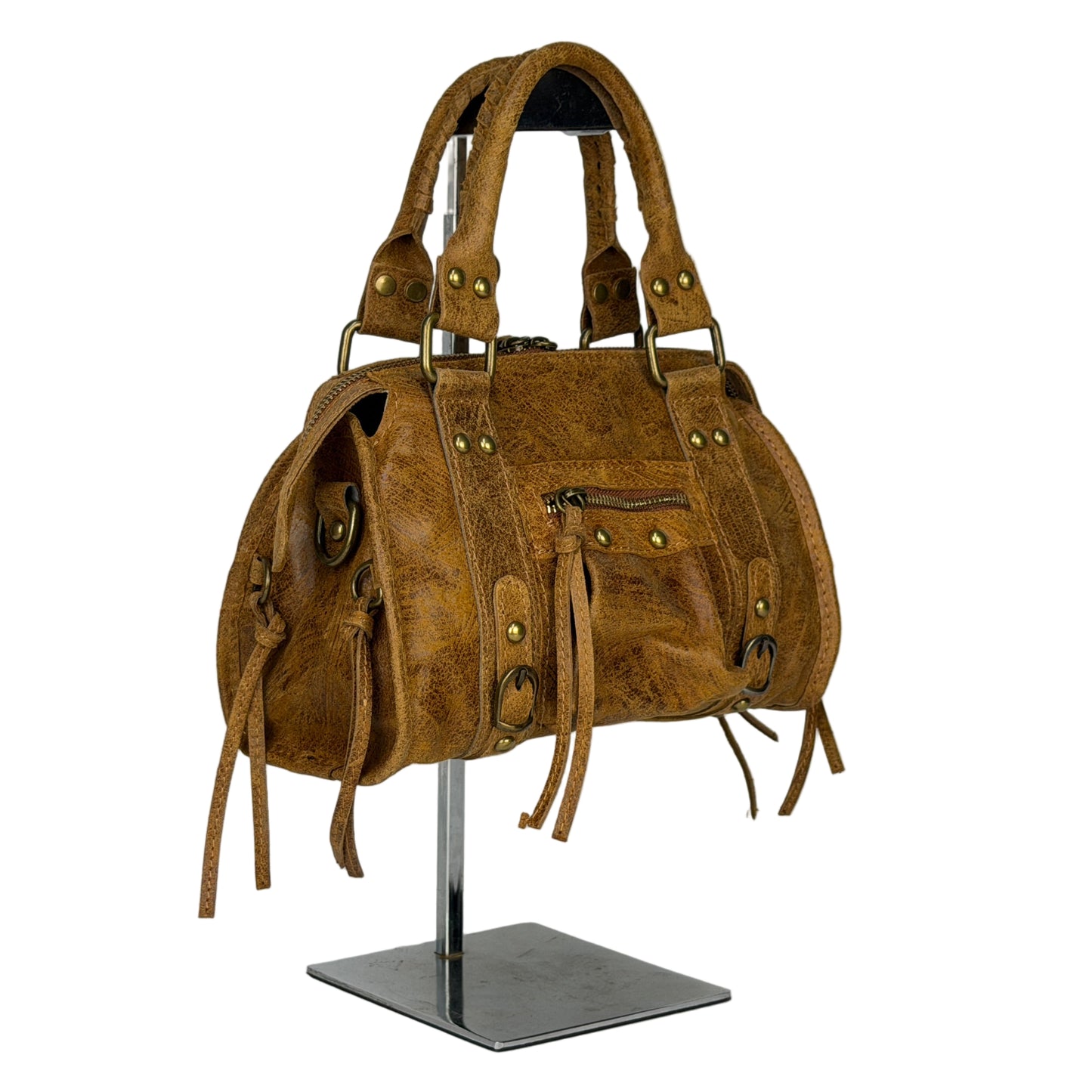 City bag mini - Cuoio in borsa a mano - EmilyHu LOVE