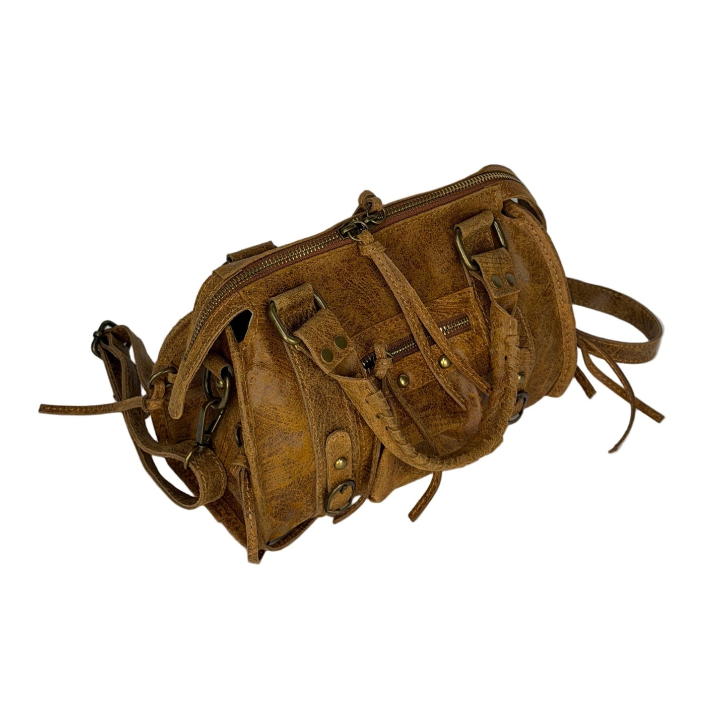 City bag mini - Cuoio in borsa a mano - EmilyHu LOVE