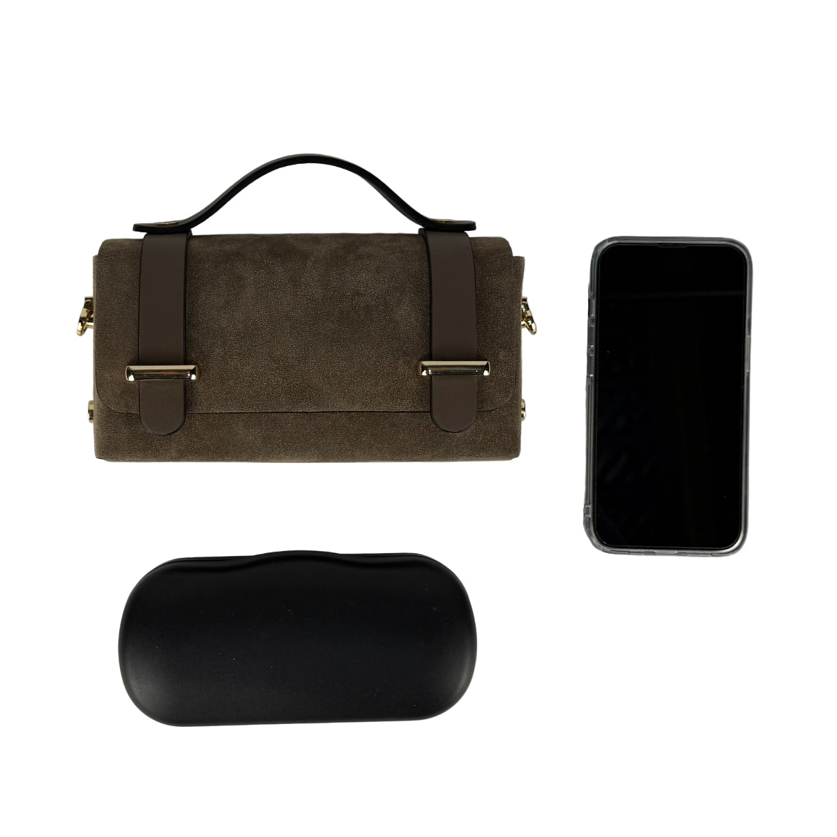 Borsa Mini a spalla - Taupe in borsa a spalla - EmilyHu LOVE