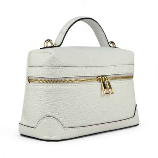 Borsa Boxy AVA in pelle martellata