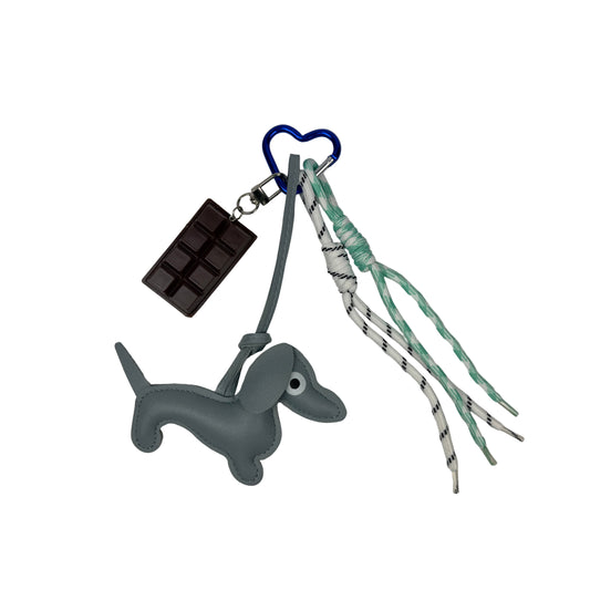 Portachiave - Cane e Ciocollato in Accessori - EmilyHu LOVE