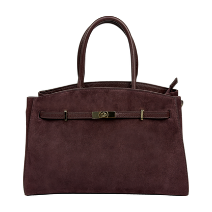 Borsa tote SONIA - Camoscio in borsa a mano - EmilyHu LOVE