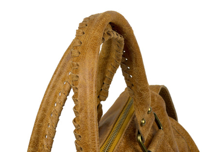 Borsa city grande GIADA - Pelle stampata in borsa a mano - EmilyHu LOVE