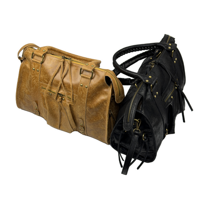 Borsa city grande GIADA - Pelle stampata in borsa a mano - EmilyHu LOVE