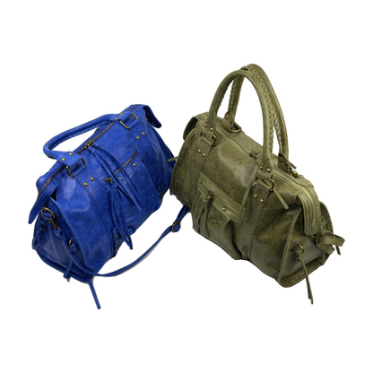 Borsa city grande GIADA - Pelle stampata in borsa a mano - EmilyHu LOVE