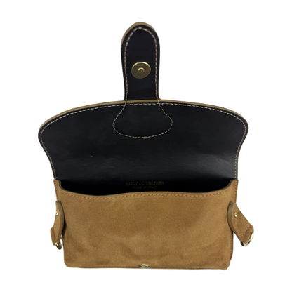 Marsupio pochette ALAN - Camoscio in borsa da polso - EmilyHu LOVE