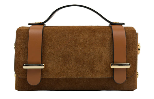 Borsa Mini a spalla - Marrone chiara in borsa a spalla - EmilyHu LOVE