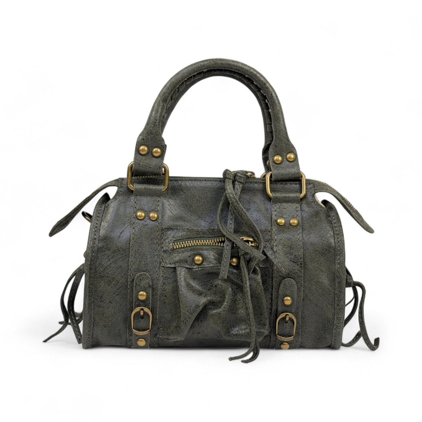 Borsa city mini GIADA - Pelle stampata in borsa a mano - EmilyHu LOVE