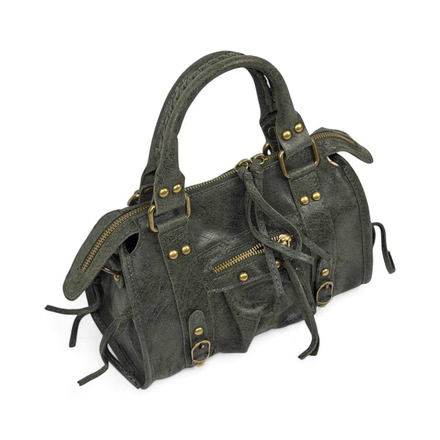 Borsa city mini GIADA - Pelle stampata in borsa a mano - EmilyHu LOVE