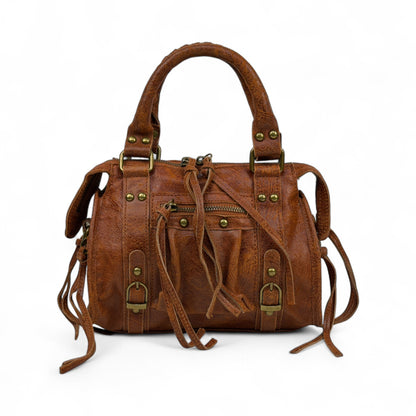 Borsa city mini GIADA - Pelle stampata in borsa a mano - EmilyHu LOVE