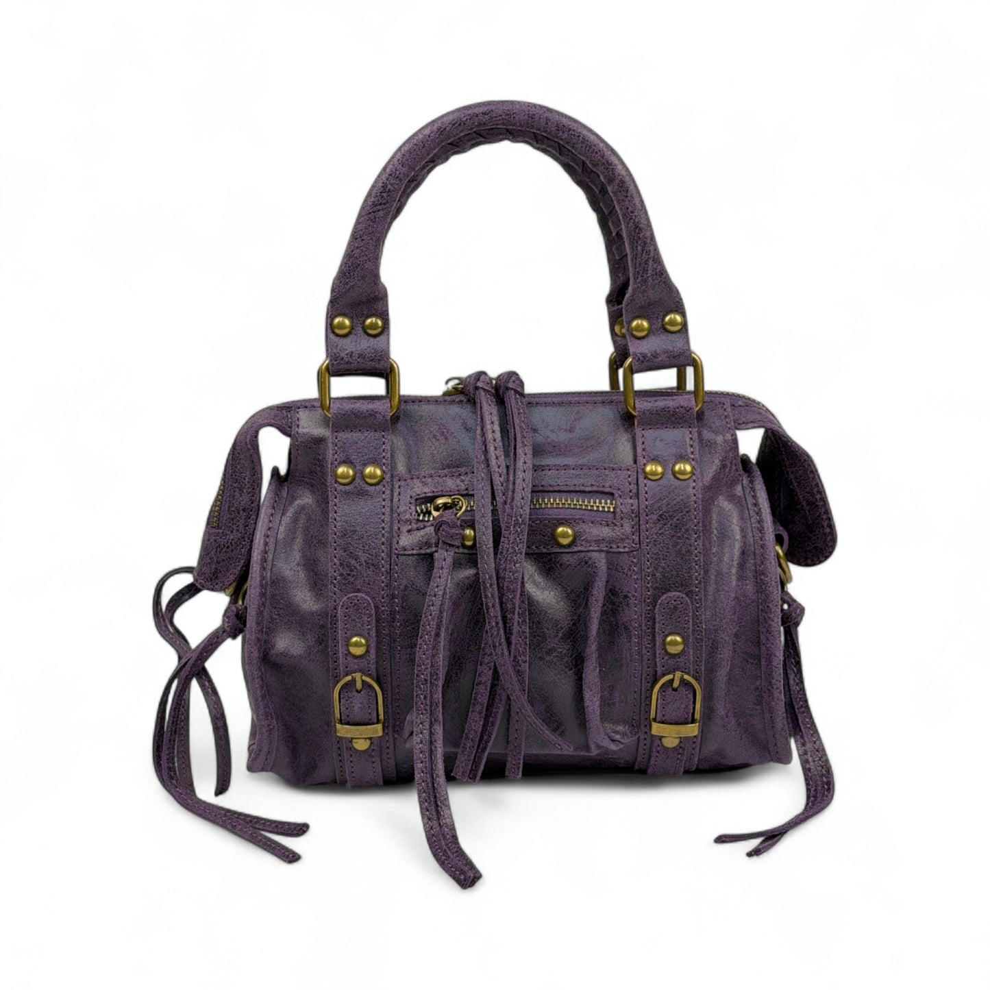 Borsa city mini GIADA - Pelle stampata in borsa a mano - EmilyHu LOVE