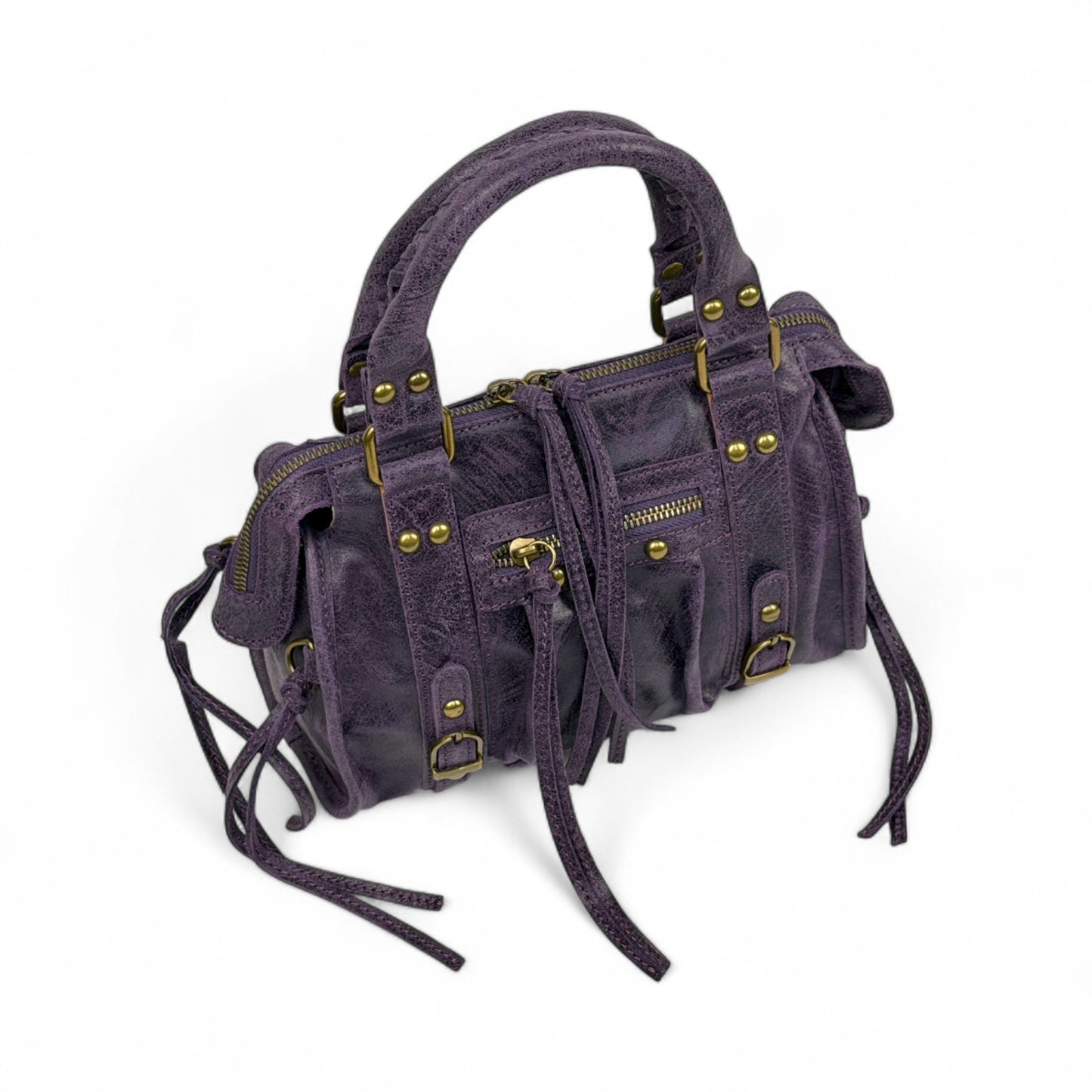 Borsa city mini GIADA - Pelle stampata in borsa a mano - EmilyHu LOVE