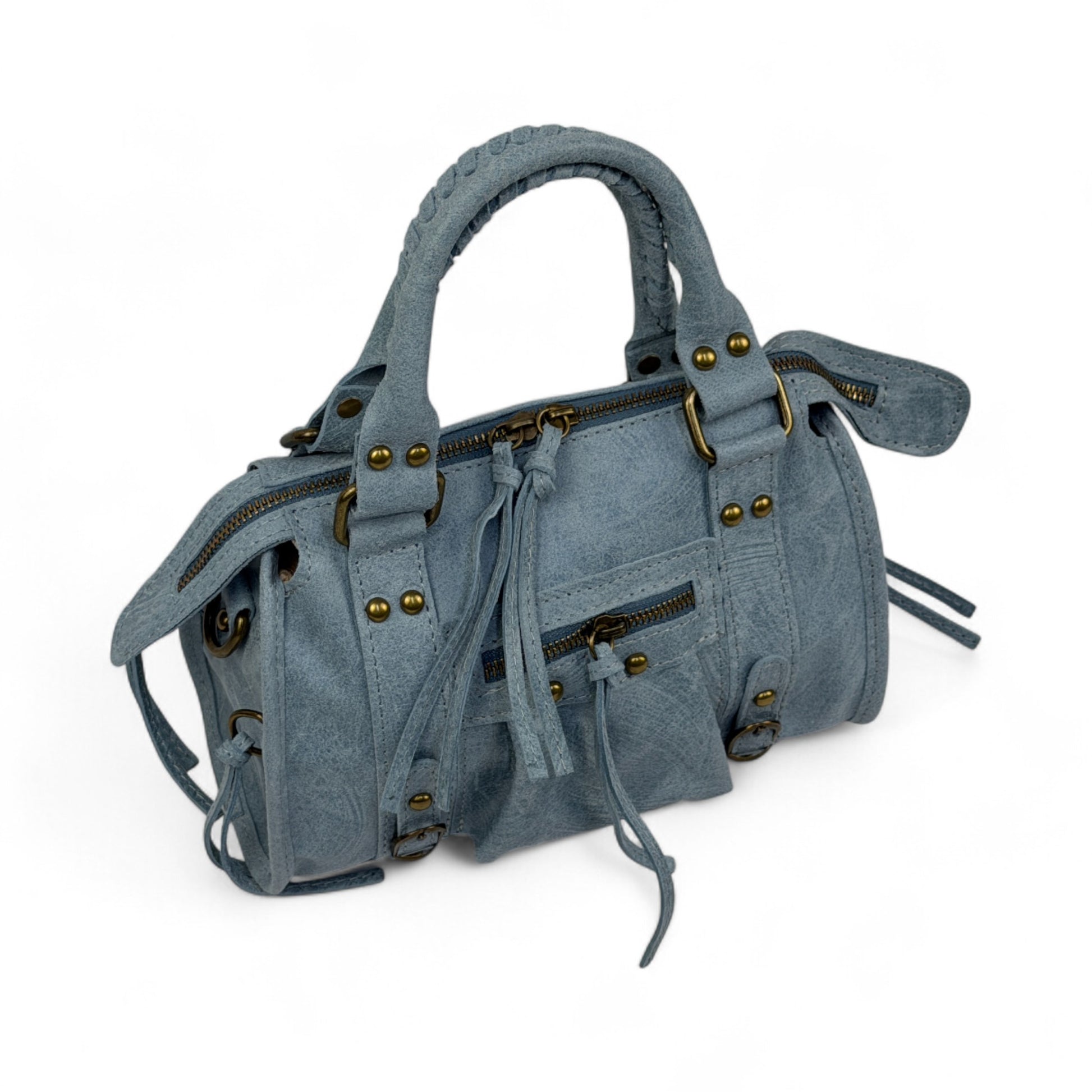 Borsa city mini GIADA - Pelle stampata in borsa a mano - EmilyHu LOVE