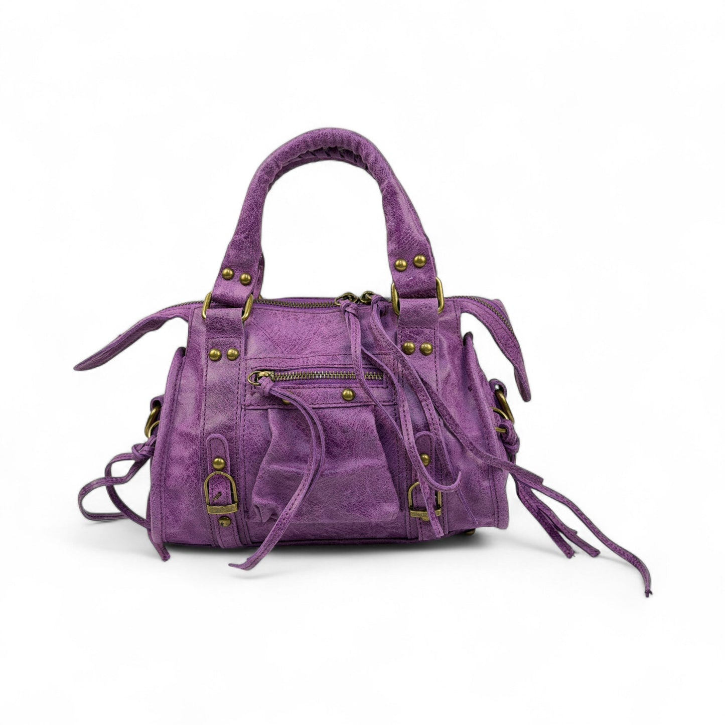 Borsa city mini GIADA - Pelle stampata in borsa a mano - EmilyHu LOVE