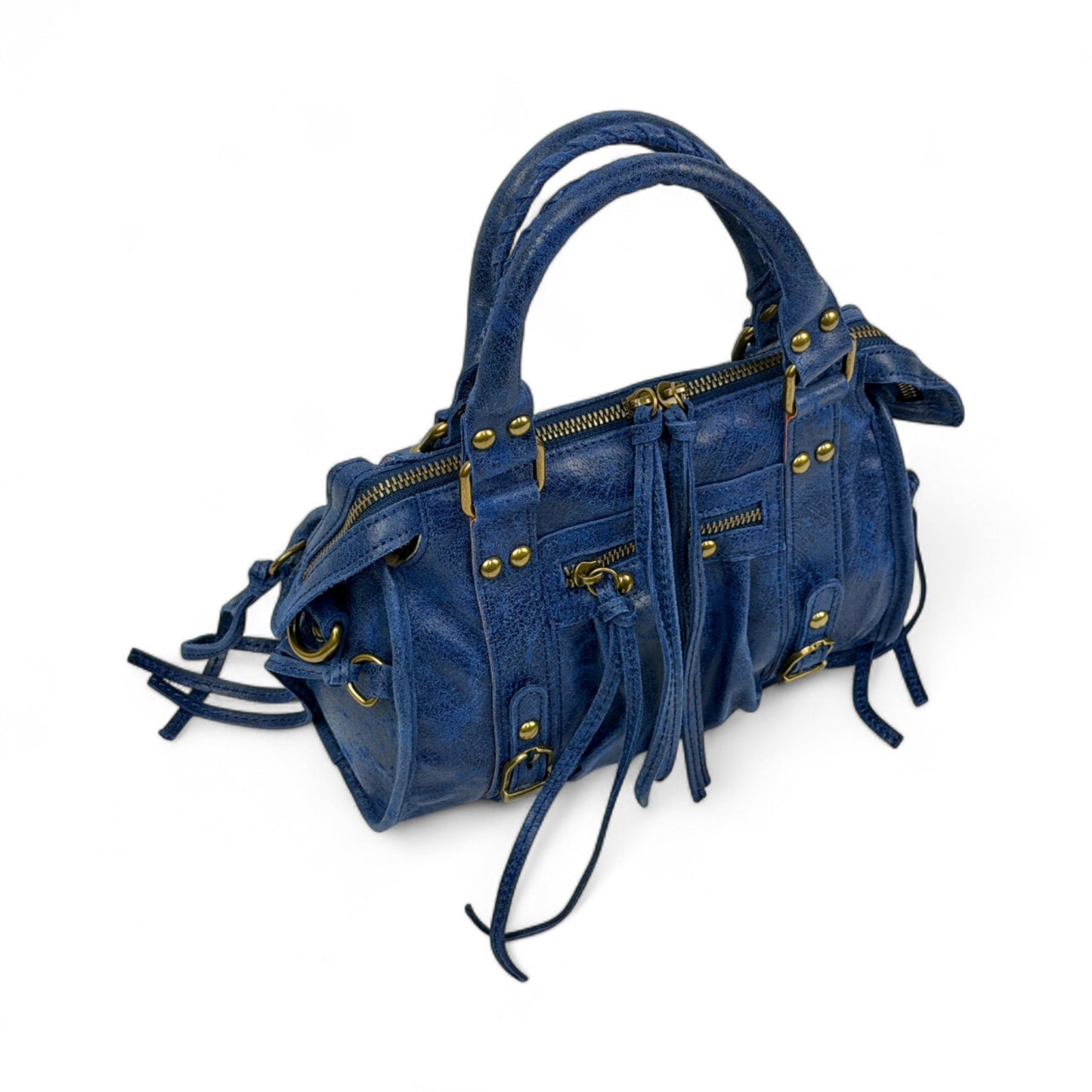 Borsa city mini GIADA - Pelle stampata in borsa a mano - EmilyHu LOVE