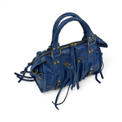 Borsa city mini GIADA - Pelle stampata in borsa a mano - EmilyHu LOVE