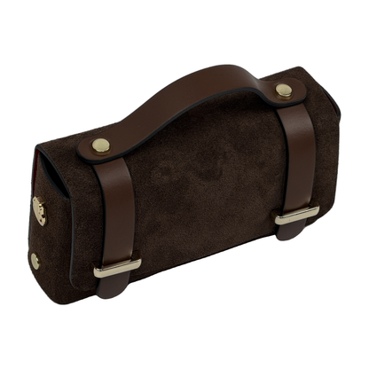 Borsa mini CHIARA - Camoscio e pelle in borsa a spalla - EmilyHu LOVE