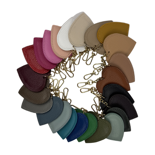 Cuori Charm in Vera Pelle – 28 Colori in Accessori - EmilyHu LOVE