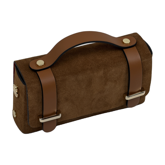 Borsa Mini a Mano - Marrone in borsa a mano - EmilyHu LOVE