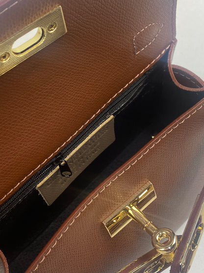 Borsa mini ELISA - Pelle in borsa a mano - EmilyHu LOVE