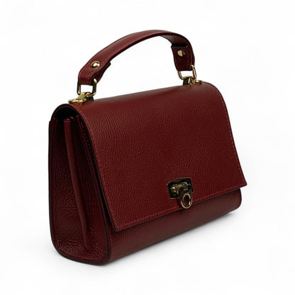 Borsa mini ADELE - Pelle martellata in borsa a mano - EmilyHu LOVE