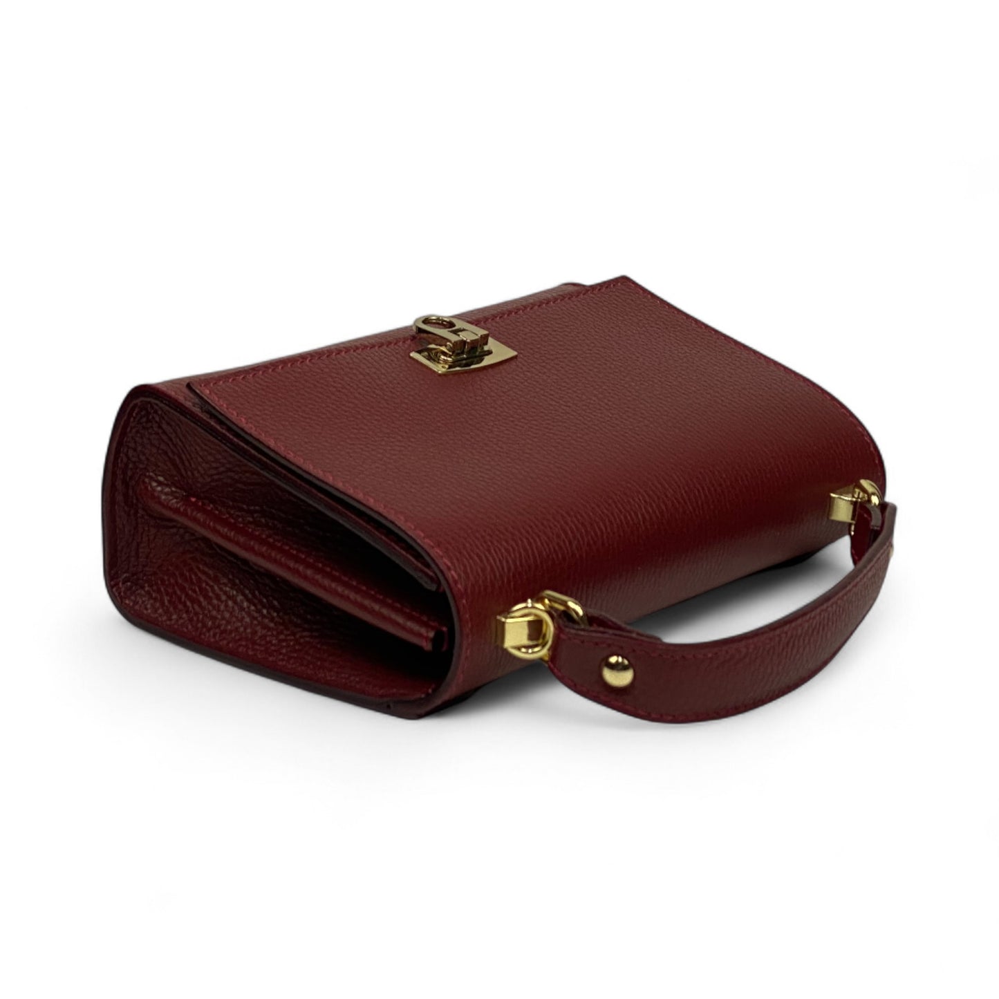 Borsa mini ADELE - Pelle martellata in borsa a mano - EmilyHu LOVE