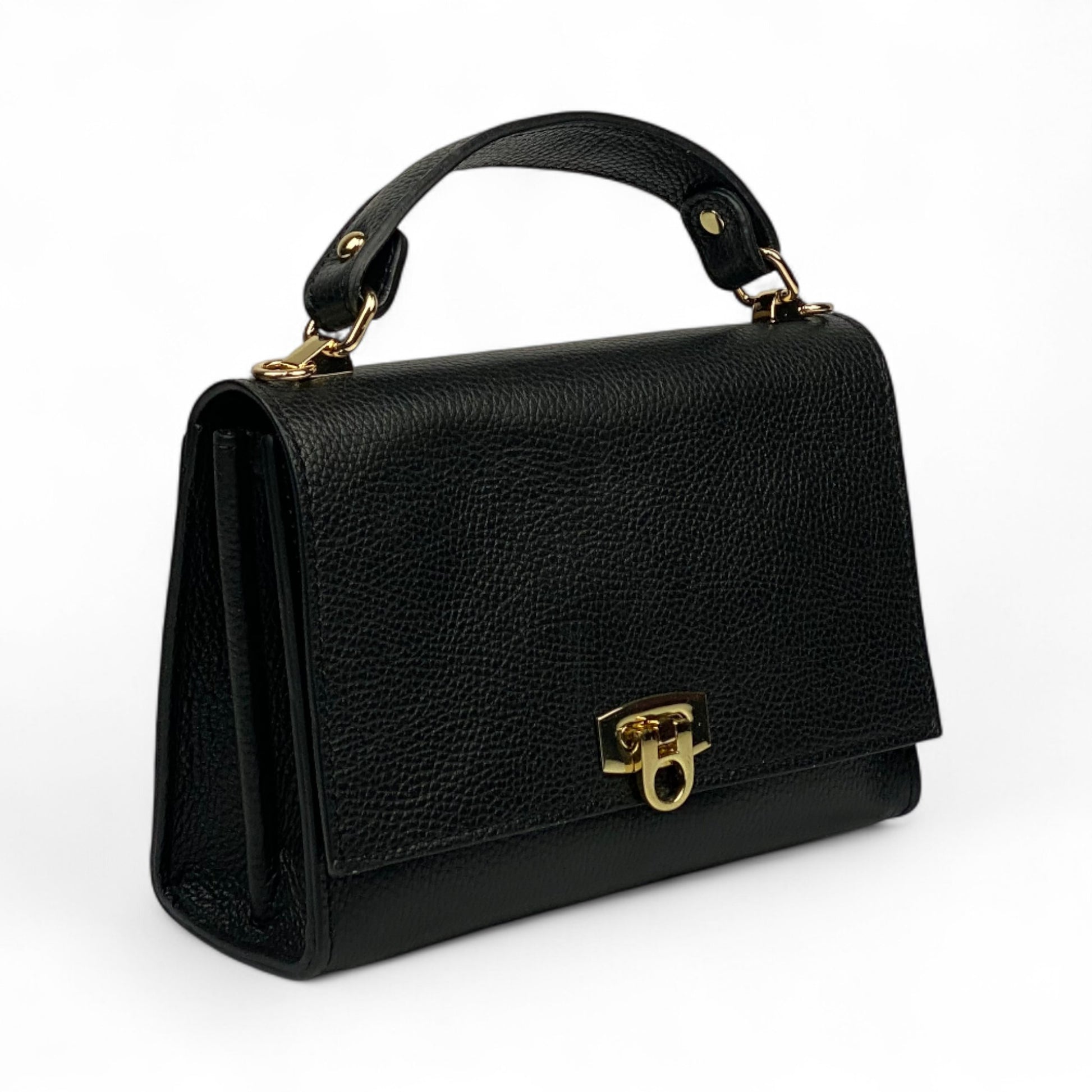 Borsa mini ADELE - Pelle martellata in borsa a mano - EmilyHu LOVE