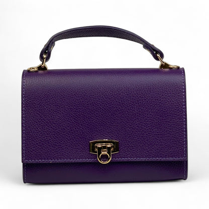 Borsa mini ADELE - Pelle martellata in borsa a mano - EmilyHu LOVE