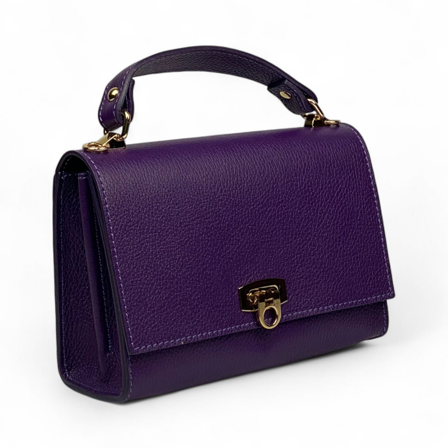 Borsa mini ADELE - Pelle martellata in borsa a mano - EmilyHu LOVE