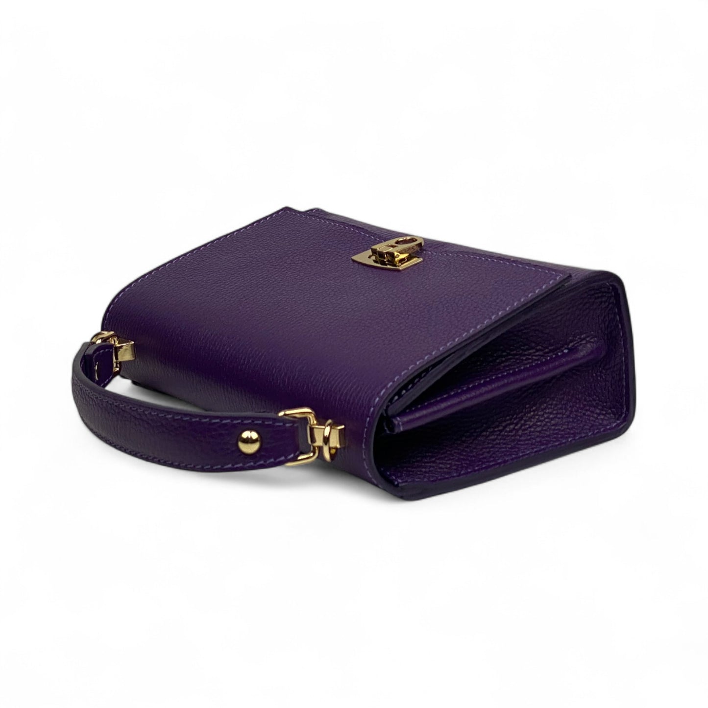 Borsa mini ADELE - Pelle martellata in borsa a mano - EmilyHu LOVE