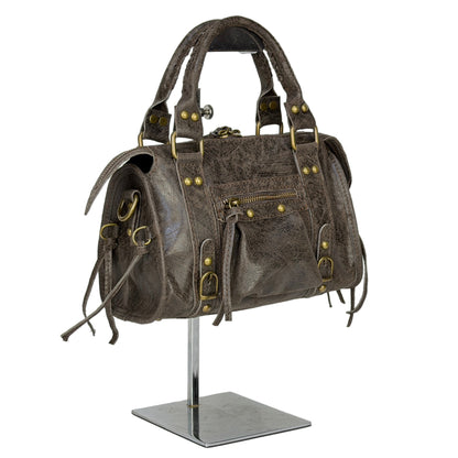 Borsa city mini GIADA - Pelle stampata in borsa a mano - EmilyHu LOVE