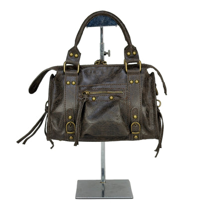 Borsa city mini GIADA - Pelle stampata in borsa a mano - EmilyHu LOVE