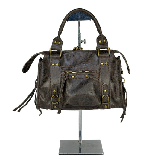 City bag mini - Marrone scuro in borsa a mano - EmilyHu LOVE