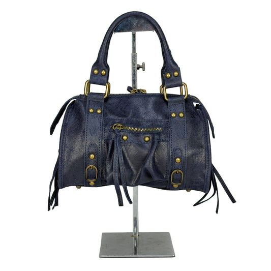 City bag mini - Blu in borsa a mano - EmilyHu LOVE