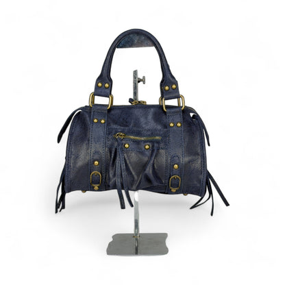 Borsa city mini GIADA - Pelle stampata in borsa a mano - EmilyHu LOVE