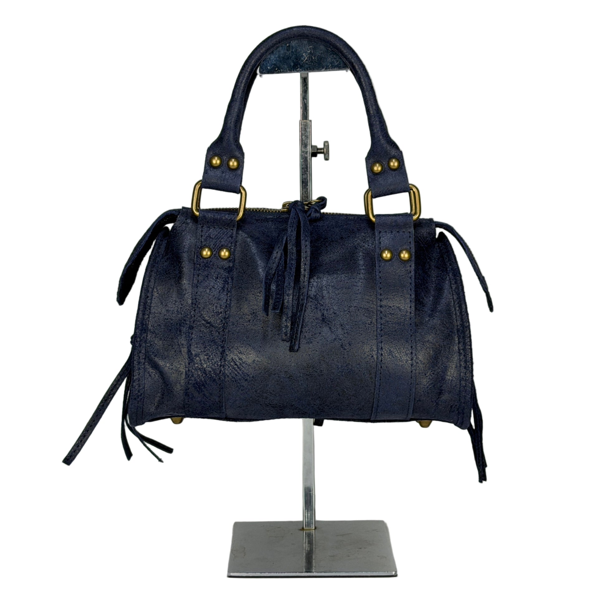 City bag mini - Blu in borsa a mano - EmilyHu LOVE