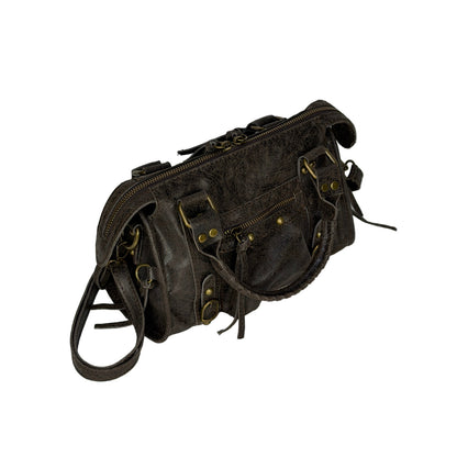 Borsa city mini GIADA - Pelle stampata in borsa a mano - EmilyHu LOVE