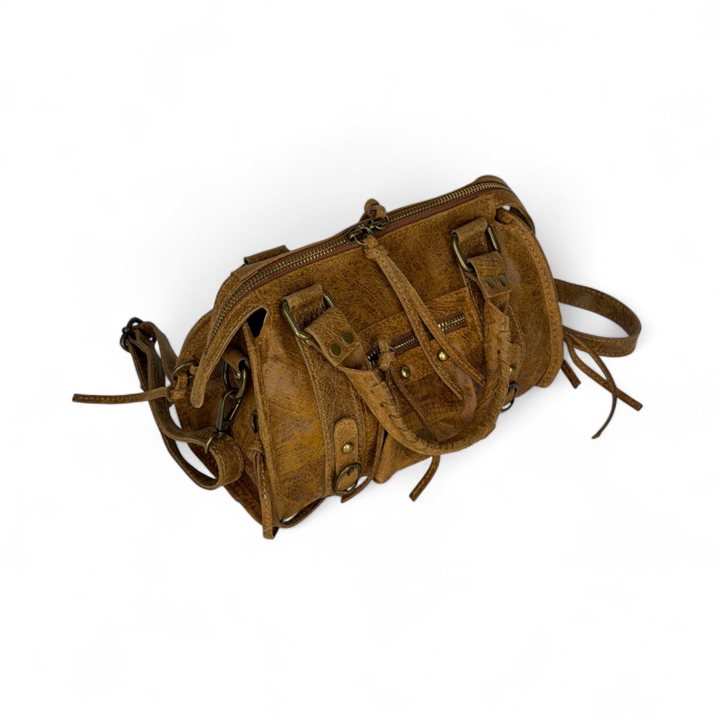 Borsa city mini GIADA - Pelle stampata in borsa a mano - EmilyHu LOVE