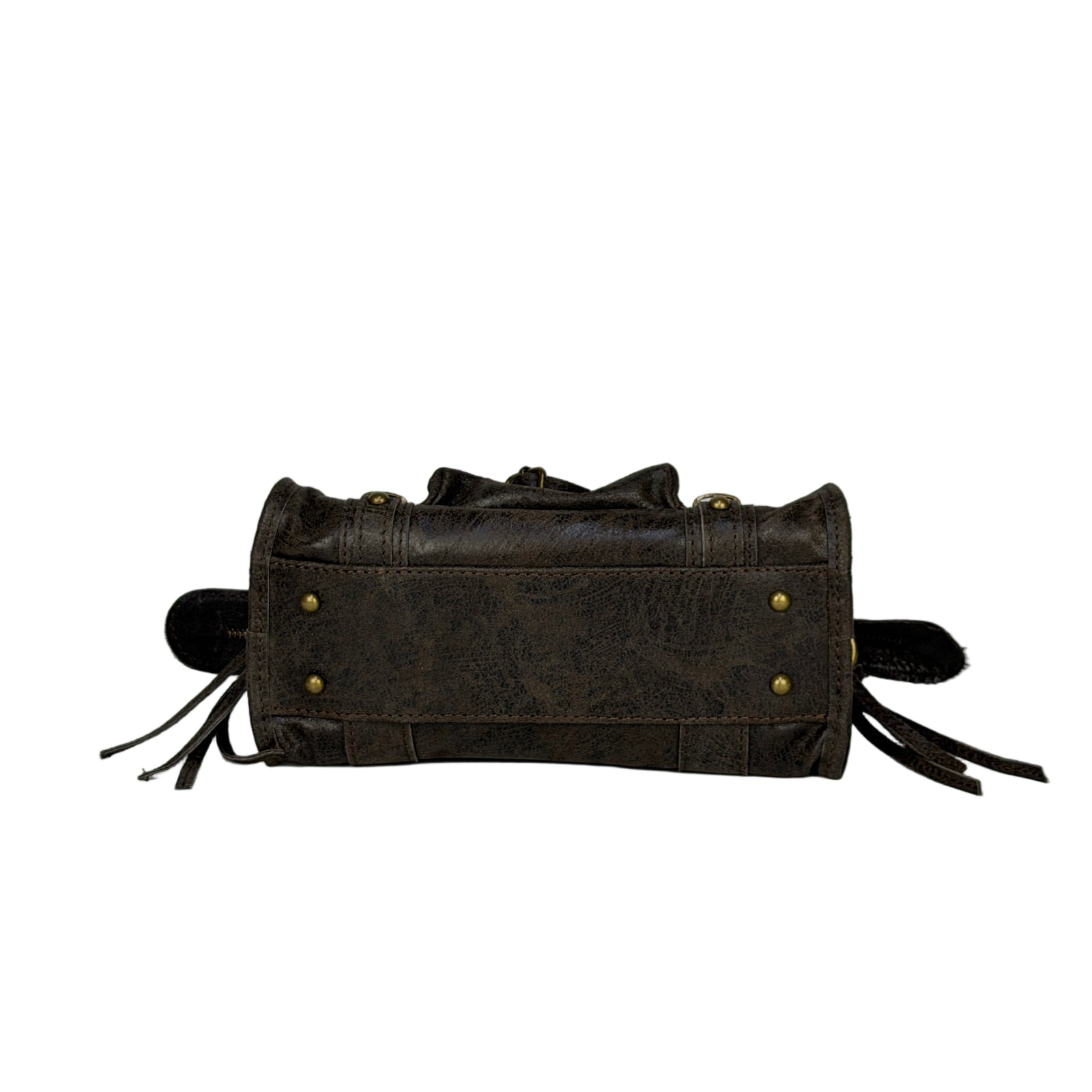 City bag mini - Marrone scuro in borsa a mano - EmilyHu LOVE