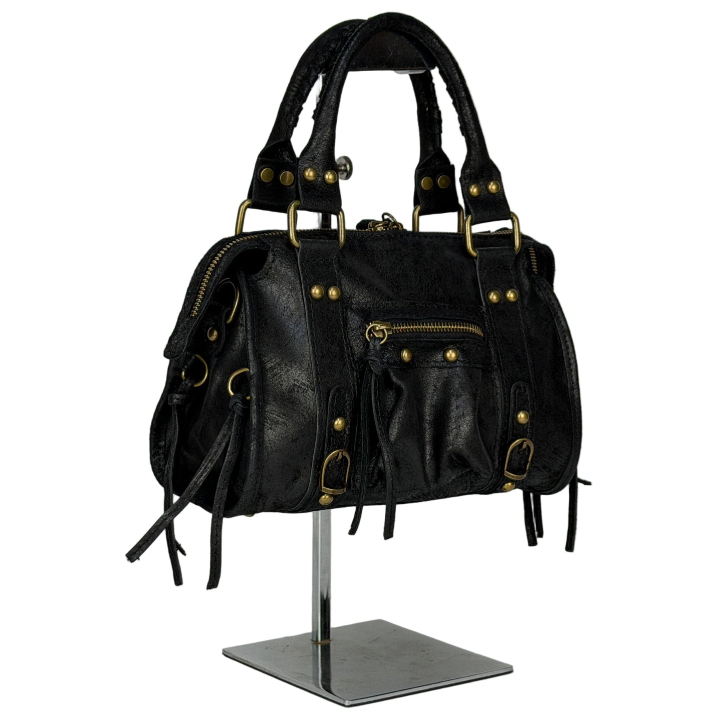 City bag mini - Nero in borsa a mano - EmilyHu LOVE