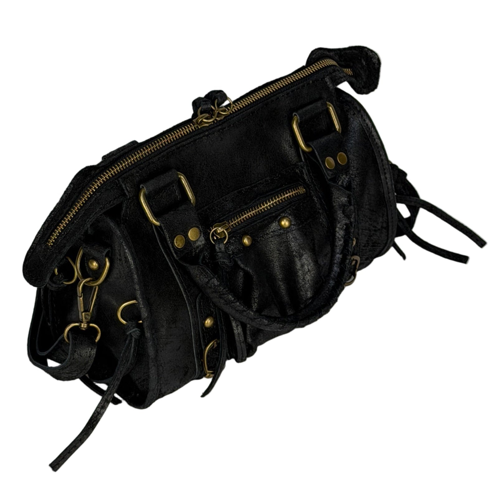 City bag mini - Nero in borsa a mano - EmilyHu LOVE