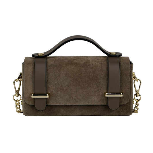 Borsa Mini a spalla - Taupe in borsa a spalla - EmilyHu LOVE