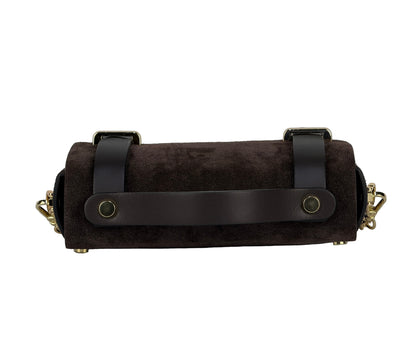 Borsa mini CHIARA - Camoscio e pelle in borsa a spalla - EmilyHu LOVE