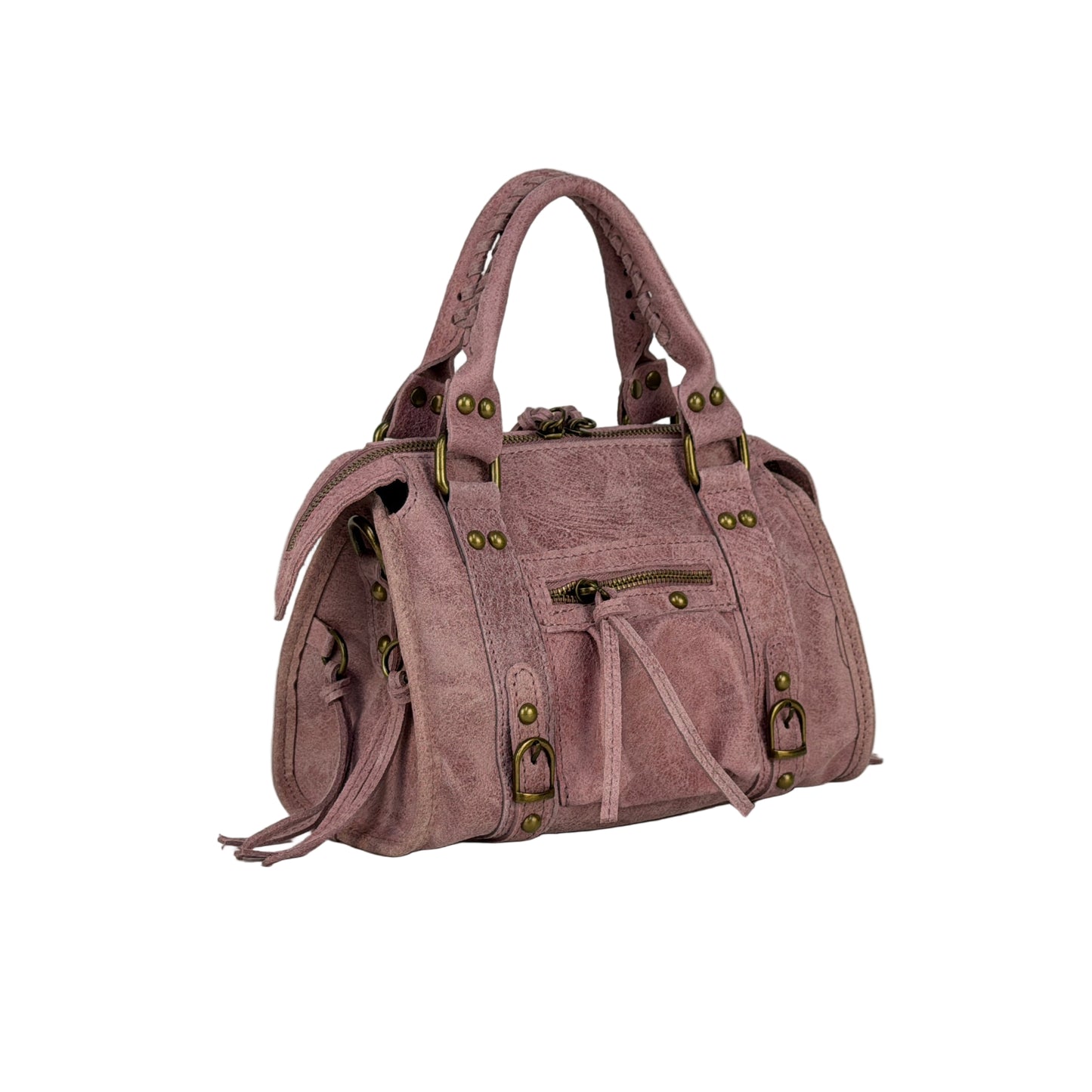 Borsa city mini GIADA - Pelle stampata in borsa a mano - EmilyHu LOVE