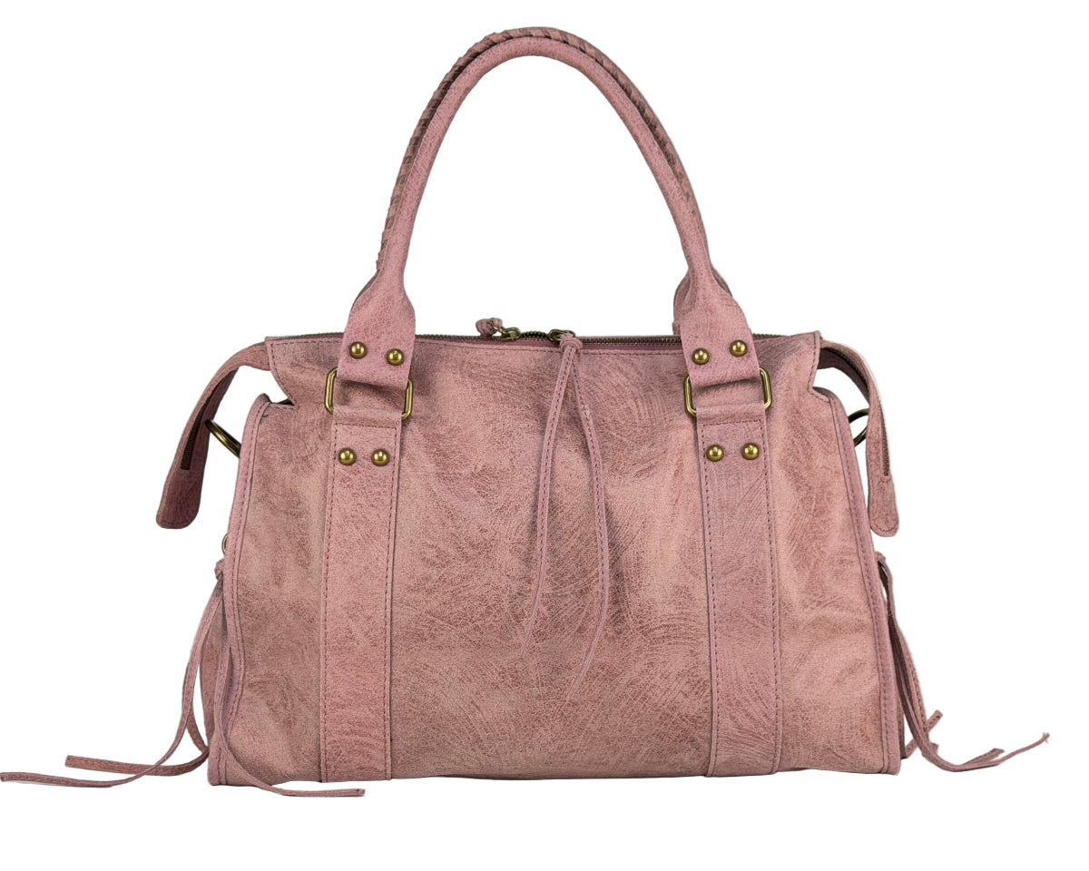 City bag Grande - Rosa in borsa a mano - EmilyHu LOVE