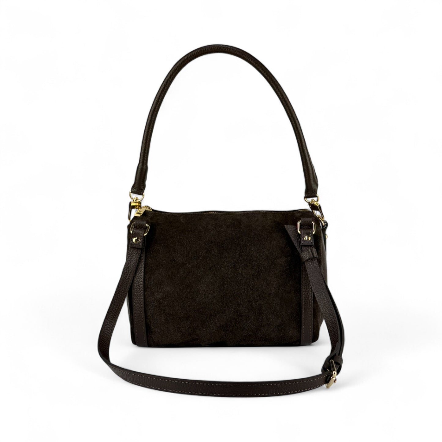 Borsa ICONA - Camoscio e pelle in Borse - EmilyHu LOVE